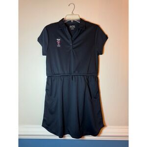 Nautica Girls School Uniform Polo Dress Navy Blue XL 16.5 18.5 Plus NWT